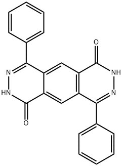 4,9-diphenyl-2,7-dihydropyridazino[4,5-g]phthalazine-1,6-dione Structure