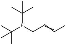 2-Butenyl(di-tert-butyl)phosphine Structure
