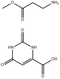 beta-alanine orotate salt Structure