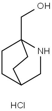 2-Azabicyclo[2.2.2]octan-1-ylmethanol hydrochloride Structure