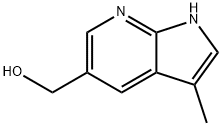 (3-Methyl-1H-pyrrolo[2,3-b]pyridin-5-yl)methanol Structure