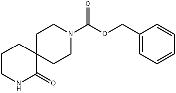 benzyl 1-oxo-2,9-diazaspiro[5.5]undecane-9-carboxylate Structure