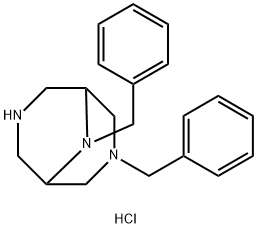 3,9-Dibenzyl-3,7,9-triazabicyclo[3.3.1]nonane dihydrochloride Structure