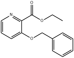 Ethyl 3-(benzyloxy)picolinate 구조식 이미지