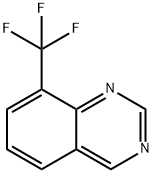 8-(Trifluoromethyl)quinazoline 구조식 이미지