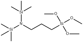 Bis(Trimethylsilyl)-3-Aminopropyltrimethoxysilane 구조식 이미지
