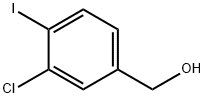 3-chloro-4-iodobenzenemethanol Structure