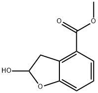 methyl 2,3-dihydro-2-hydroxybenzofuran-4-carboxylate 구조식 이미지