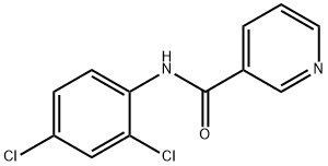 N-(2,4-dichlorophenyl)nicotinamide 구조식 이미지