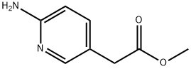 methyl 2-(6-aminopyridin-3-yl)acetate 구조식 이미지