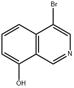 4-bromoisoquinolin-8-ol 구조식 이미지