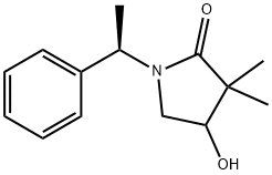 4-Hydroxy-3,3-dimethyl-1-((R)-1-phenylethyl)pyrrolidin-2-one Structure