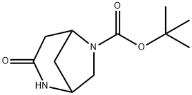 Tert-Butyl 3-Oxo-2,6-Diazabicyclo[3.2.1]Octane-6-Carboxylate Structure