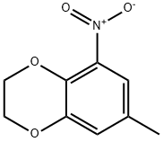 7-methyl-5-nitro-2,3-dihydrobenzo[b][1,4]dioxine Structure