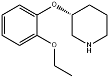 (R)-3-(2-ethoxyphenoxy)piperidine Structure