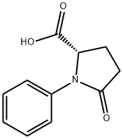 5-Oxo-1-phenyl-pyrrolidine-2-carboxylic acid Structure