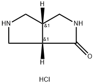 (3aR,6aS)-Hexahydropyrrolo[3,4-c]pyrrol-1(2H)-one hydrochloride Structure