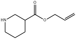 1-Allylpiperidine-3-carboxylic acid 구조식 이미지