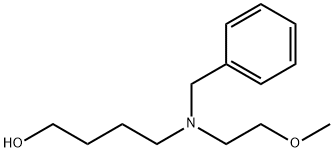 4-(benzyl(2-methoxyethyl)amino)butan-1-ol Structure