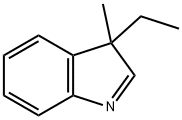 3-Ethyl-3-methyl-3H-indole 구조식 이미지
