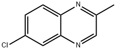 6-Chloro-2-methylquinoxaline Structure