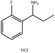 1-(2-FLUOROPHENYL)PROPYLAMINE HCl Structure