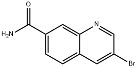 3-bromoquinoline-7-carboxamide 구조식 이미지