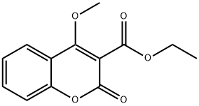 Ethyl 4-methoxy-2-oxo-2H-chromene-3-carboxylate Structure