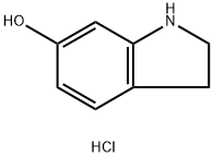 Indolin-6-ol hydrochloride 구조식 이미지