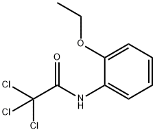 2,2,2-trichloro-N-(2-ethoxyphenyl)acetamide Structure