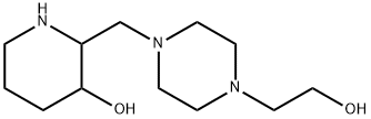 2-(4-(2-HYDROXYETHYL)PIPERAZINOMETHYL)-3-HYDROXYPIPERIDINE 구조식 이미지