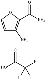 3-Aminofuran-2-carboxamide Trifluoroacetate Structure