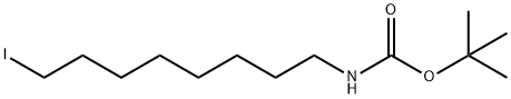 tert-Butyl 8-iodooctylcarbamate Structure