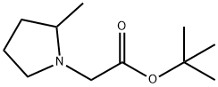 tert-Butyl 2-(2-Methyl-1-pyrrolidinyl)acetate Structure