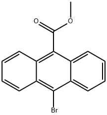 Methyl 10-bromoanthracene-9-carboxylate 구조식 이미지
