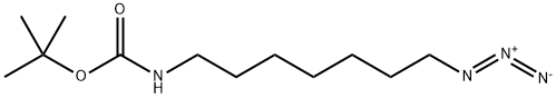 N-Boc-7-azidoheptan-1-amine Structure