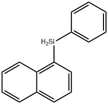 1-(Phenylsilyl)naphthalene 구조식 이미지