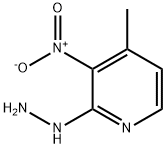 2-hydrazinyl-4-methyl-3-nitroPyridine 구조식 이미지