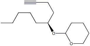 2-((S)-Dec-1-yn-5-yloxy)tetrahydro-2H-pyran Structure