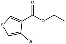 4-Bromo-3-thiophenecarboxylic acid ethyl ester Structure