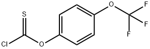 4-(trifluoromethoxy)phenyl chlorothioformate Structure