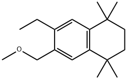 6-ETHYL-7-METHOXYMETHYL-1,2,3,4-TETRAHYDRO-1,1,4,4-TETRAMETHYLNAPHTHALENE 구조식 이미지