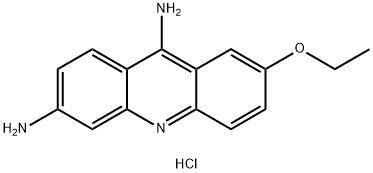 7-Ethoxyacridine-3,9-diamine hydrochloride 구조식 이미지