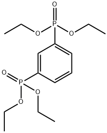 Tetraethyl 1,3-benzenebisphosphonate 구조식 이미지