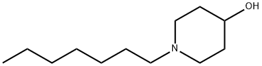 1-heptyl-4-piperidinol Structure