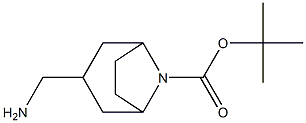 endo-3-aminomethyl-8-boc-8-azabicyclo[3.2.1]octane 구조식 이미지