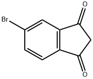 5-Bromo-1,3-indandione Structure
