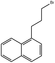 Naphthalene, 1-(3-bromopropyl)-
 Structure