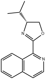 1-[(4R)-4,5-Dihydro-4-isopropyl-2-oxazolyl]isoquinoline Structure