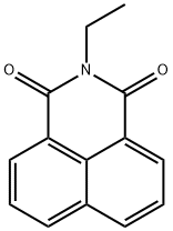 2-Ethyl-1H-Benzo[De]Isoquinoline-1,3(2H)-Dione 구조식 이미지